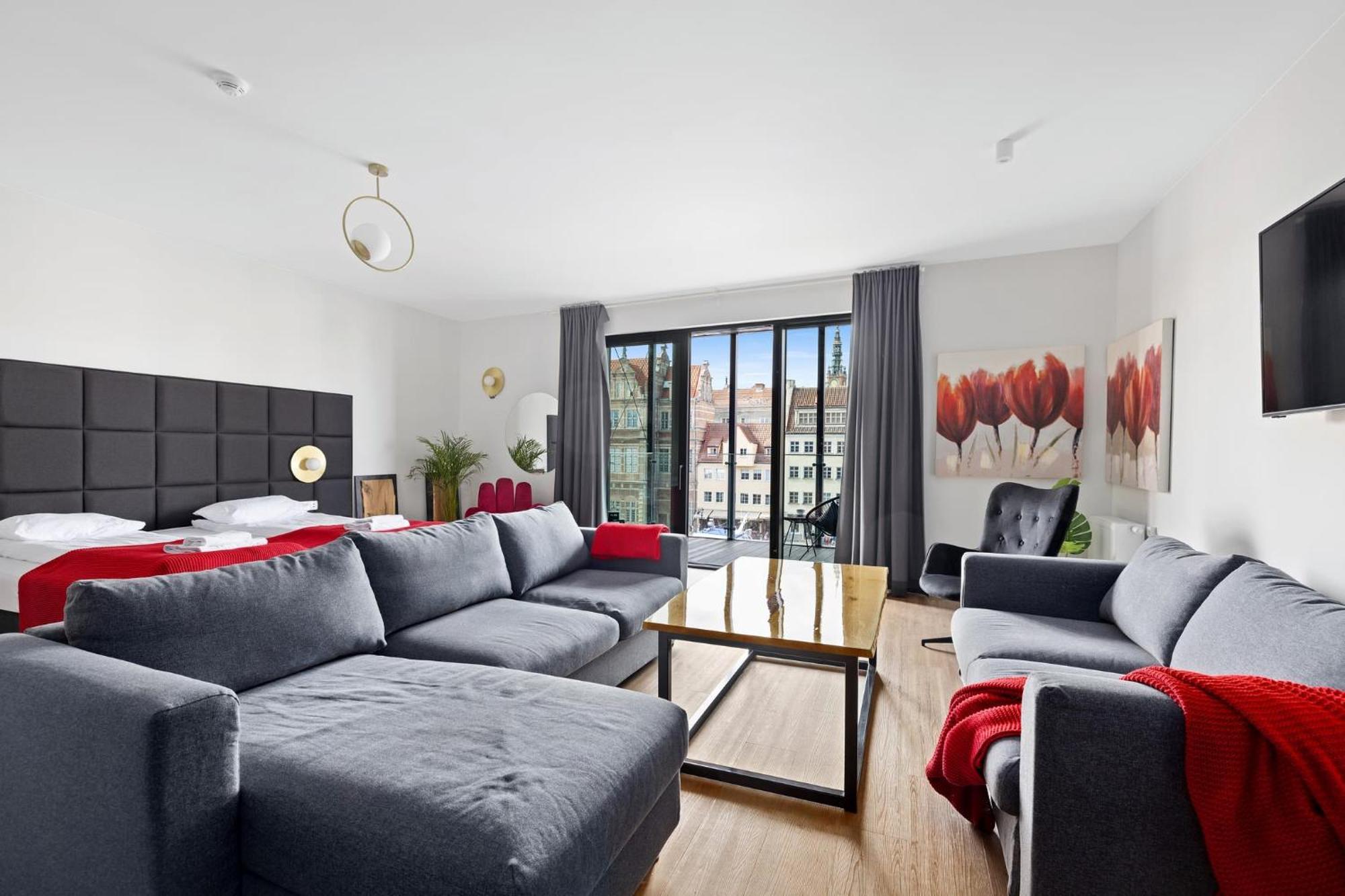 Rent Like Home - Apartamenty W Deo Plaza กดัญสก์ ภายนอก รูปภาพ